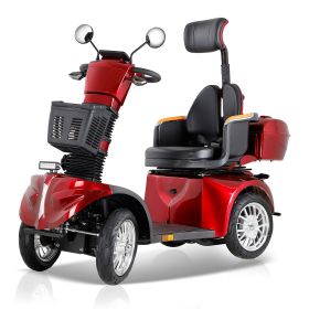 Fat tire scooter with comfortable seat and adjust seat and front handle
