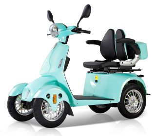 Fastest Mobility Scooter With Four Wheels For Adults & Seniors, Red 800W (Color: as Pic)